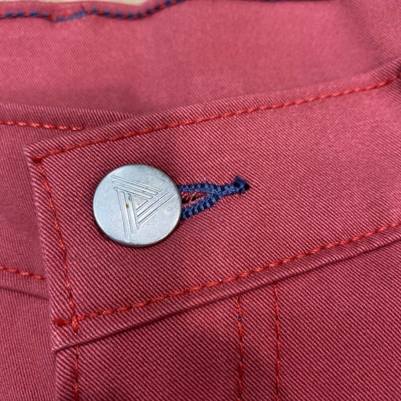 Blue Delta Jeans Women’s 34x27 Red Stretch Handmade Custom RAW Denim USA $450 - Picture 3 of 9